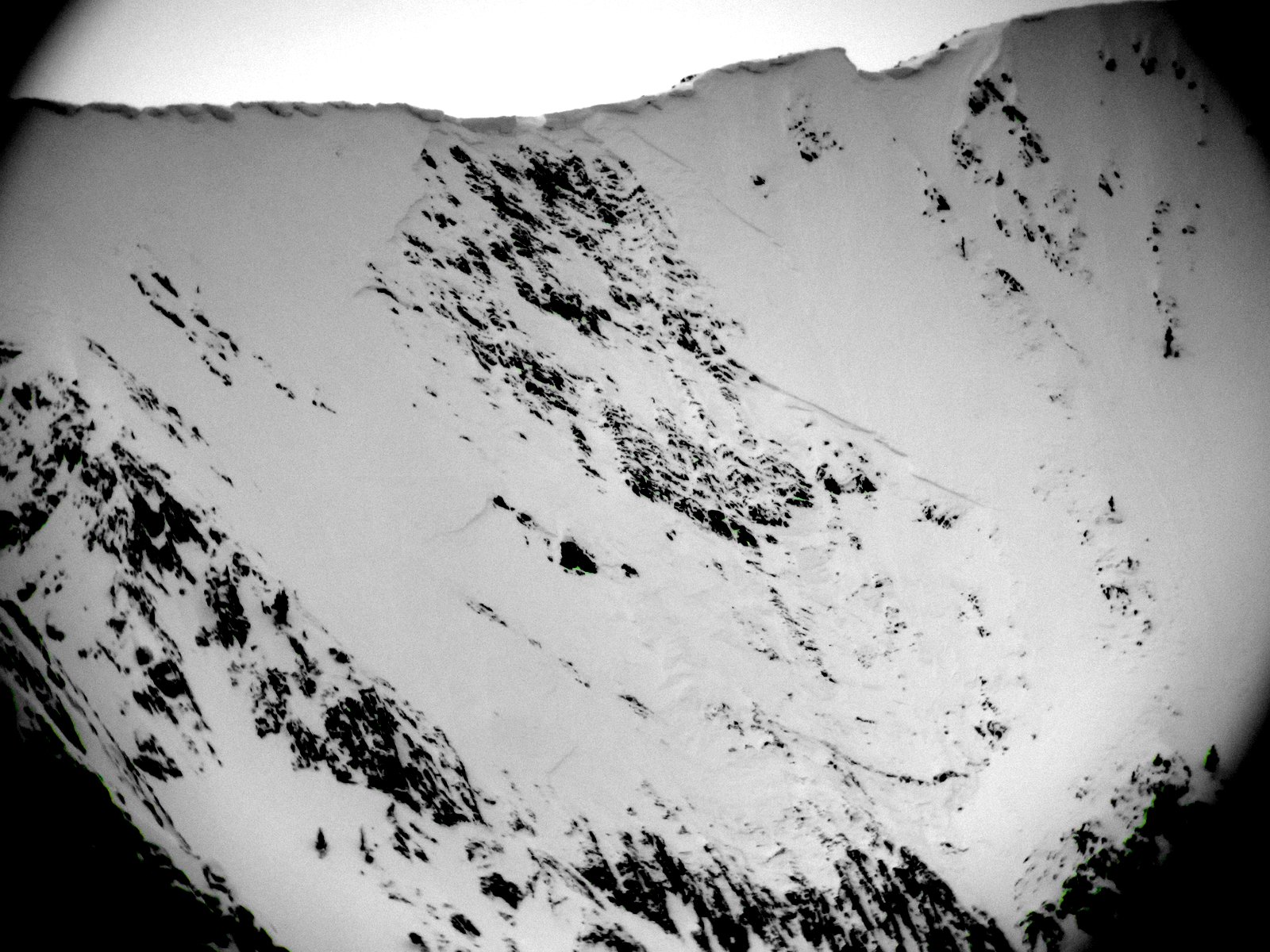 Natural Avalanche - Northern Bridger Range