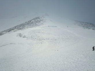 Deep Avalanche at Big Sky